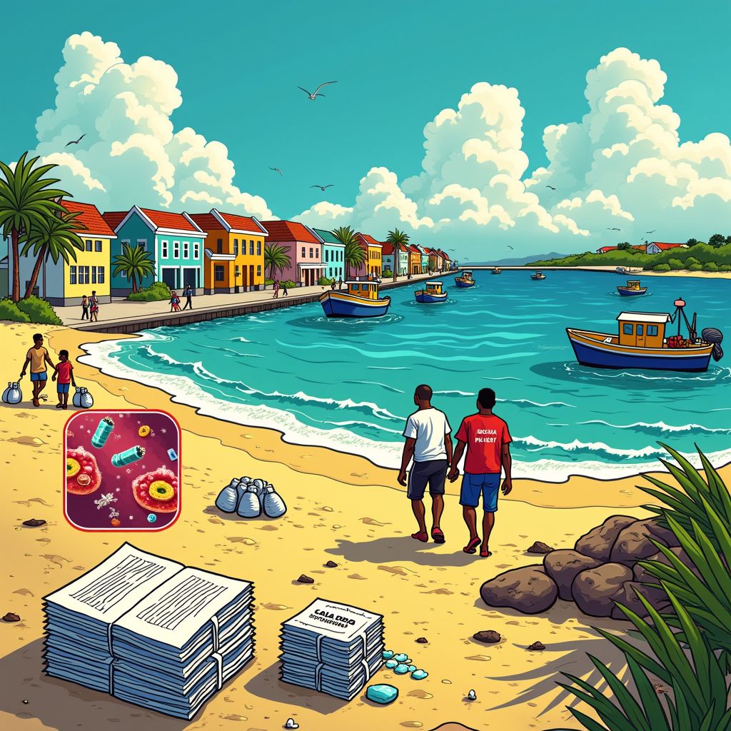 microplastics in je bloed en mogelijk je hersenen — waarom Curaçao wakker moet worden