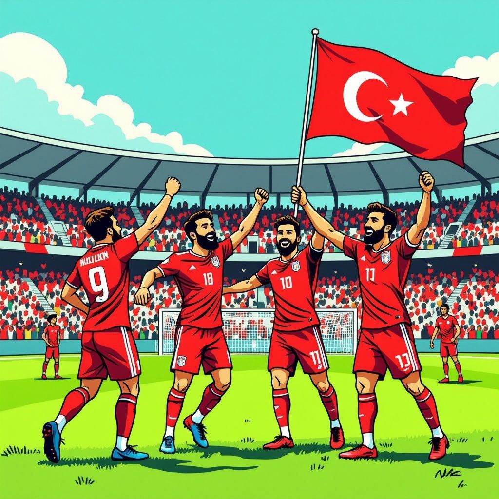 turkije breekt los met 4-0 zege op weg naar wm