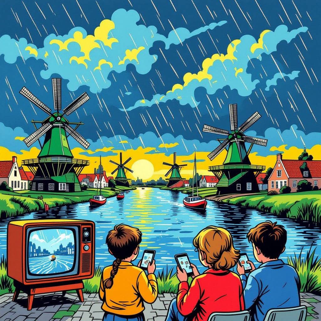 stormachtige avonden: avondvierdaagse valt uit vanwege gevaar