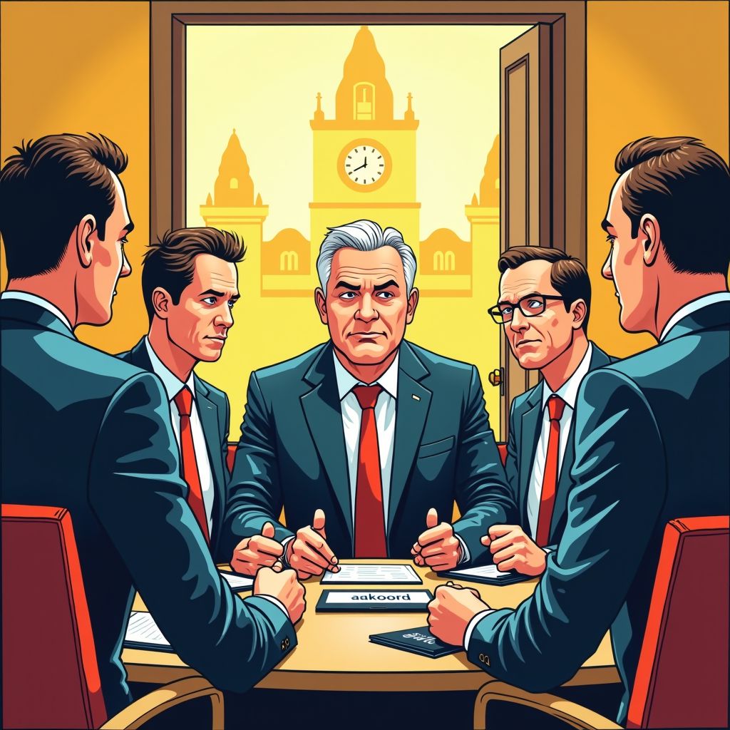 Kans op minderheidskabinet van D66, CDA en VVD groeit na weekend van overleg