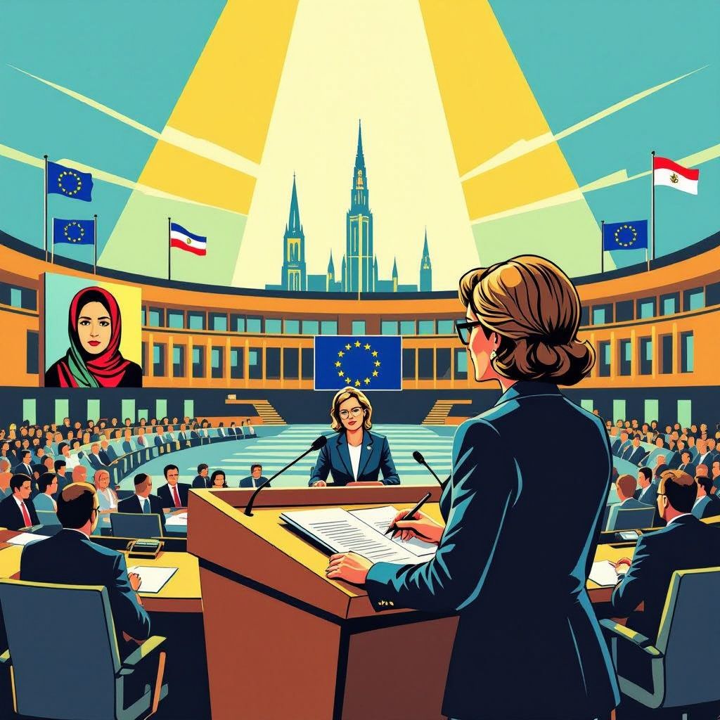 Europarlement herdenkt slachtoffers Tsjernobyl en roept op voor bevrijding iranese activistes