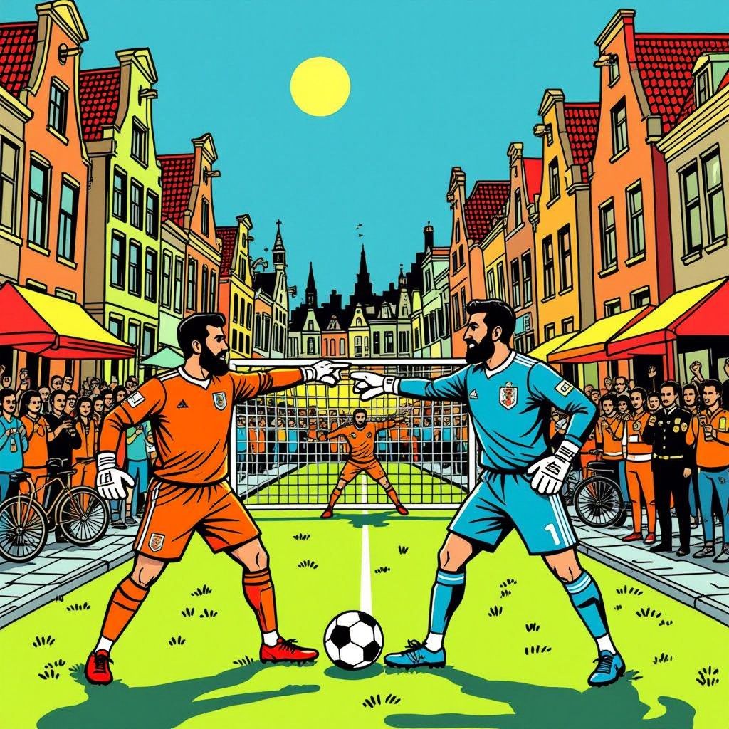ouahbi daagt oranje: droom van marokkaanse feesten in Nederlandse straten