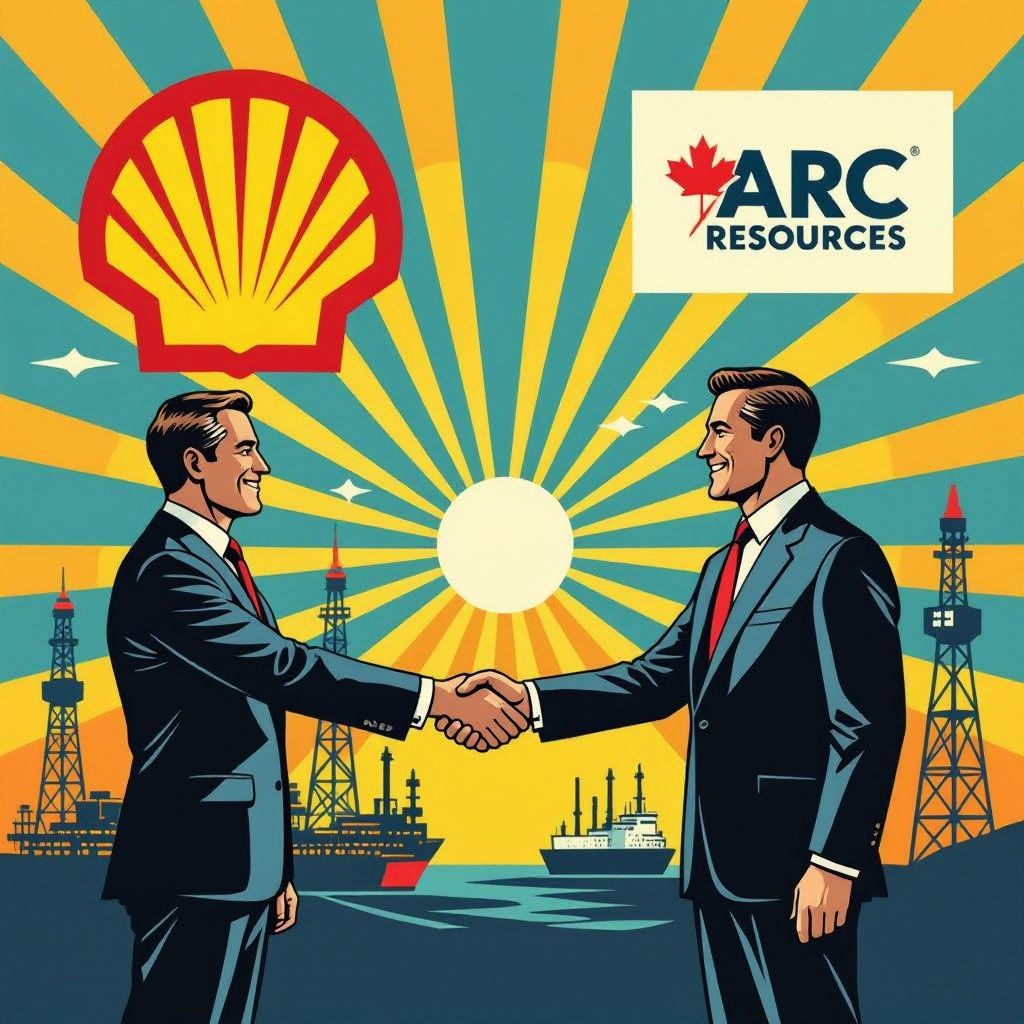 shell buys canadian rival arc in $16.4 billion deal