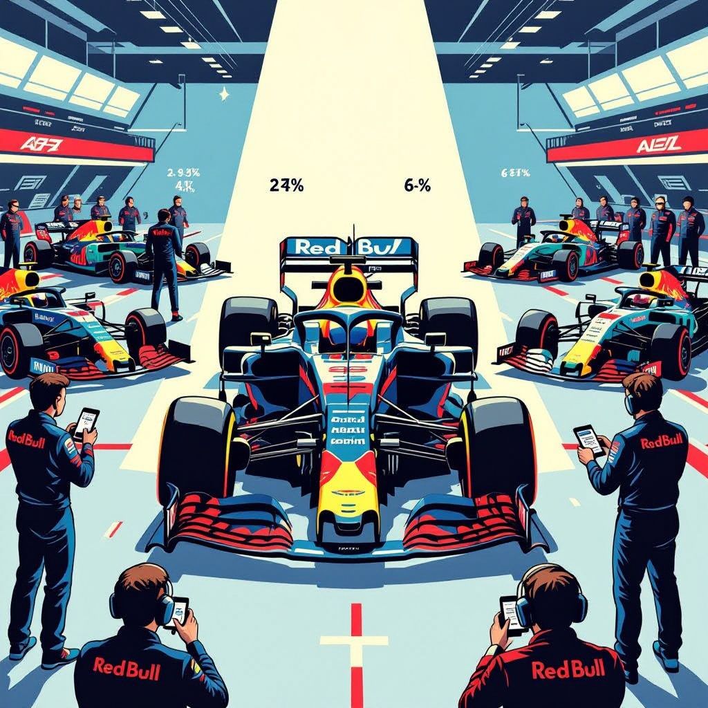 red bull-ford wordt de maatstaf voor f1 motoren in 2026