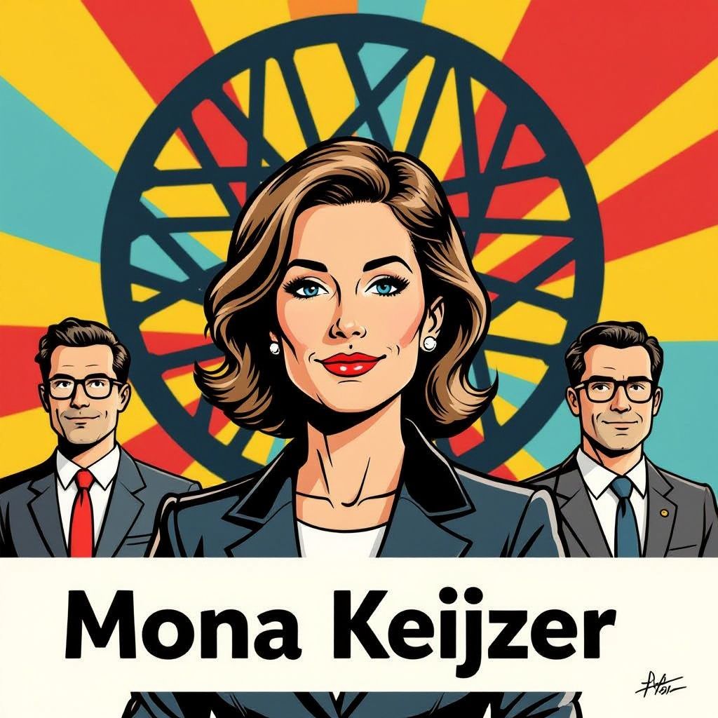 Mona Keijzer in de schaduw van DNA
