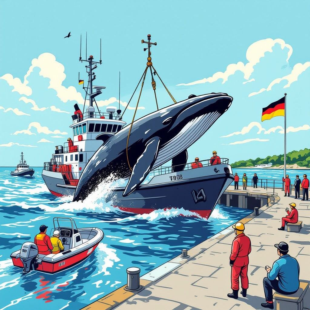 speciale reddingsmissie gestart: schip met stalen bassin moet bultrug timmy naar diep water brengen