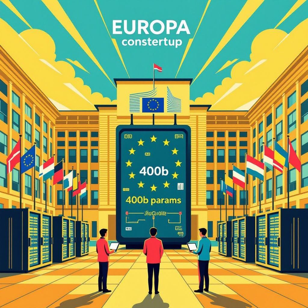 eu selecteert europa-consortium voor open-source frontier-ai in alle 24 eu-talen