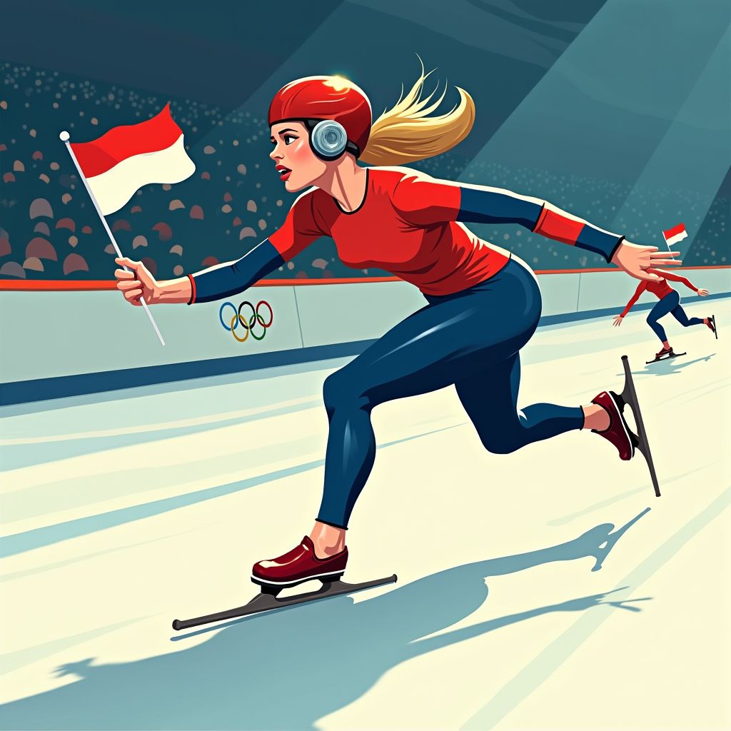 femke kok domineert met olympisch record naar goud op 500 meter