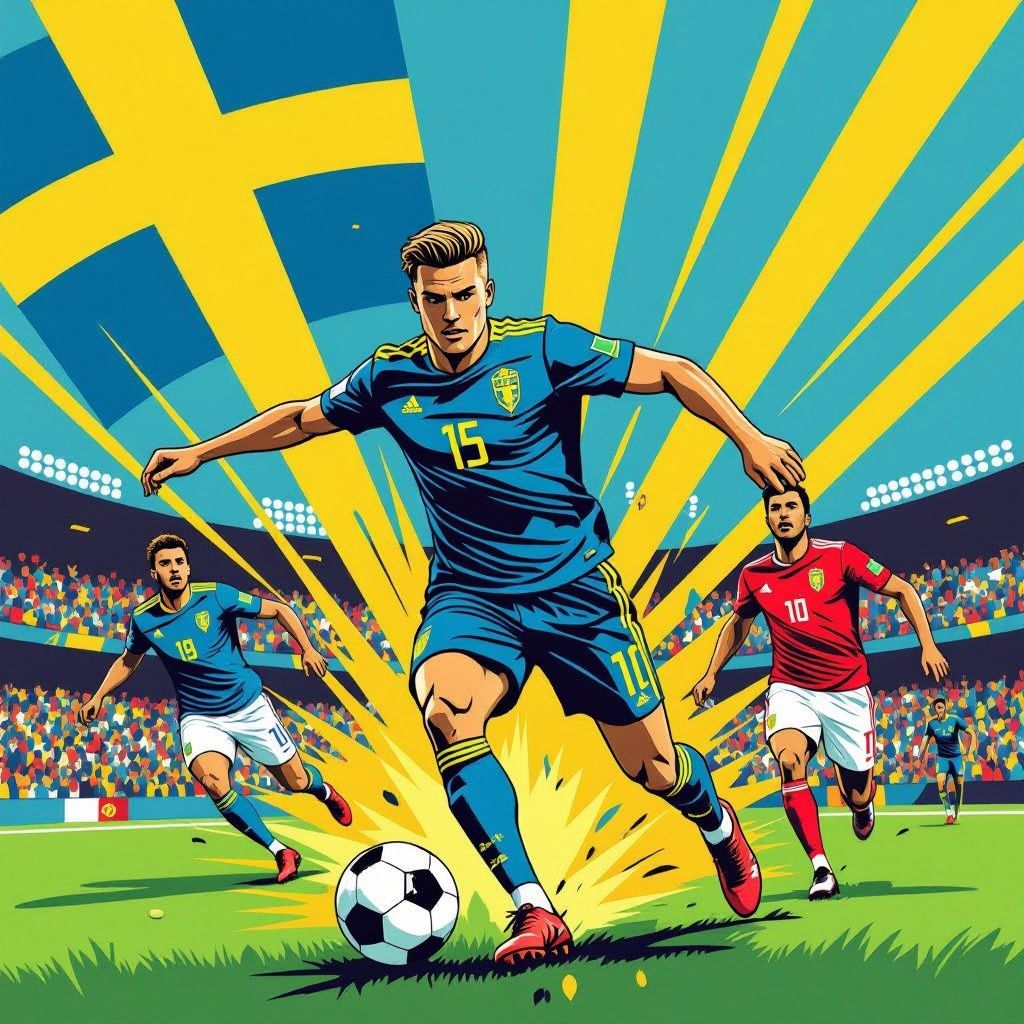 sweden opens world cup campaign with statement 5-1 win over tunisia
