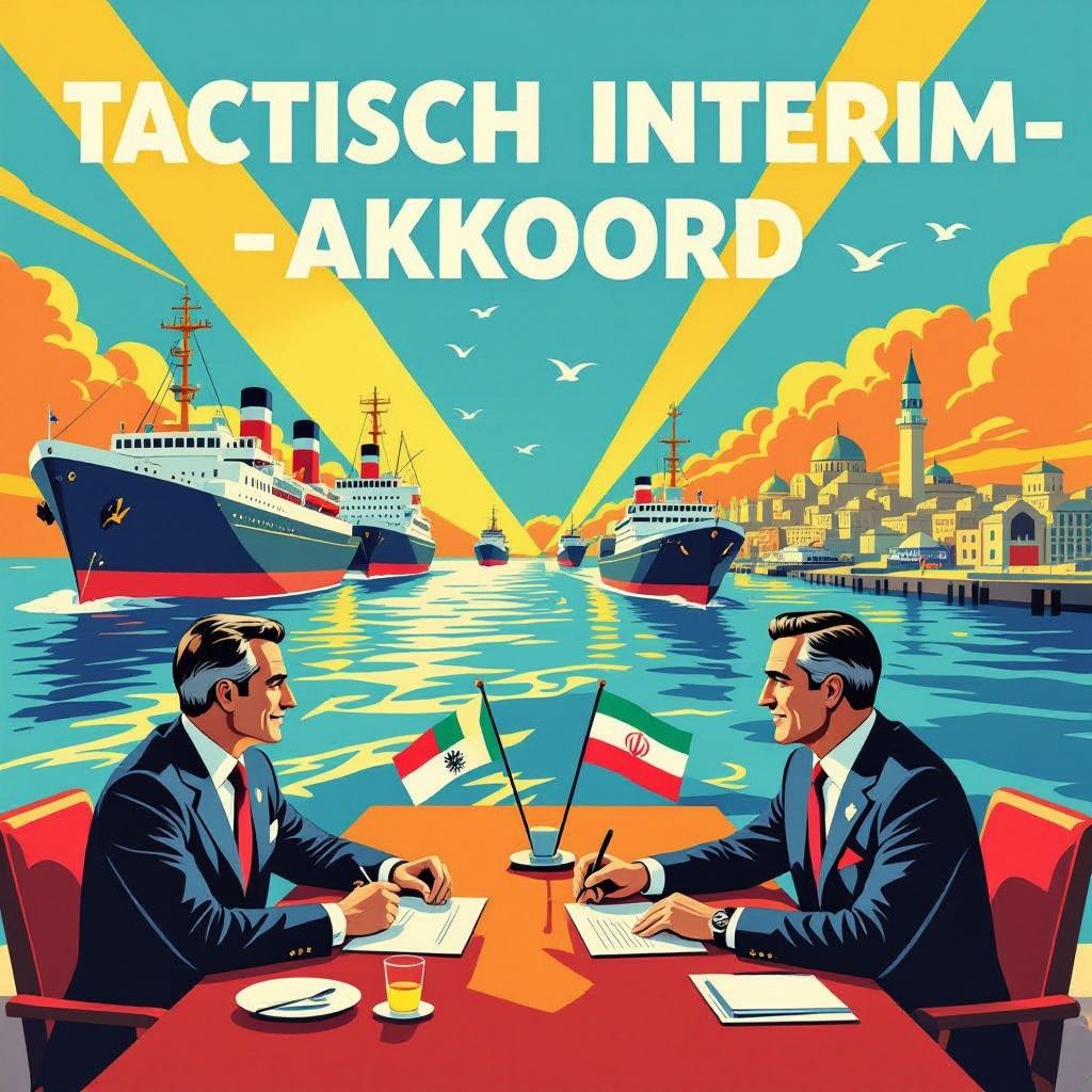 Iran stelt VS voorlopig akkoord voor over heropening Straat van Hormuz