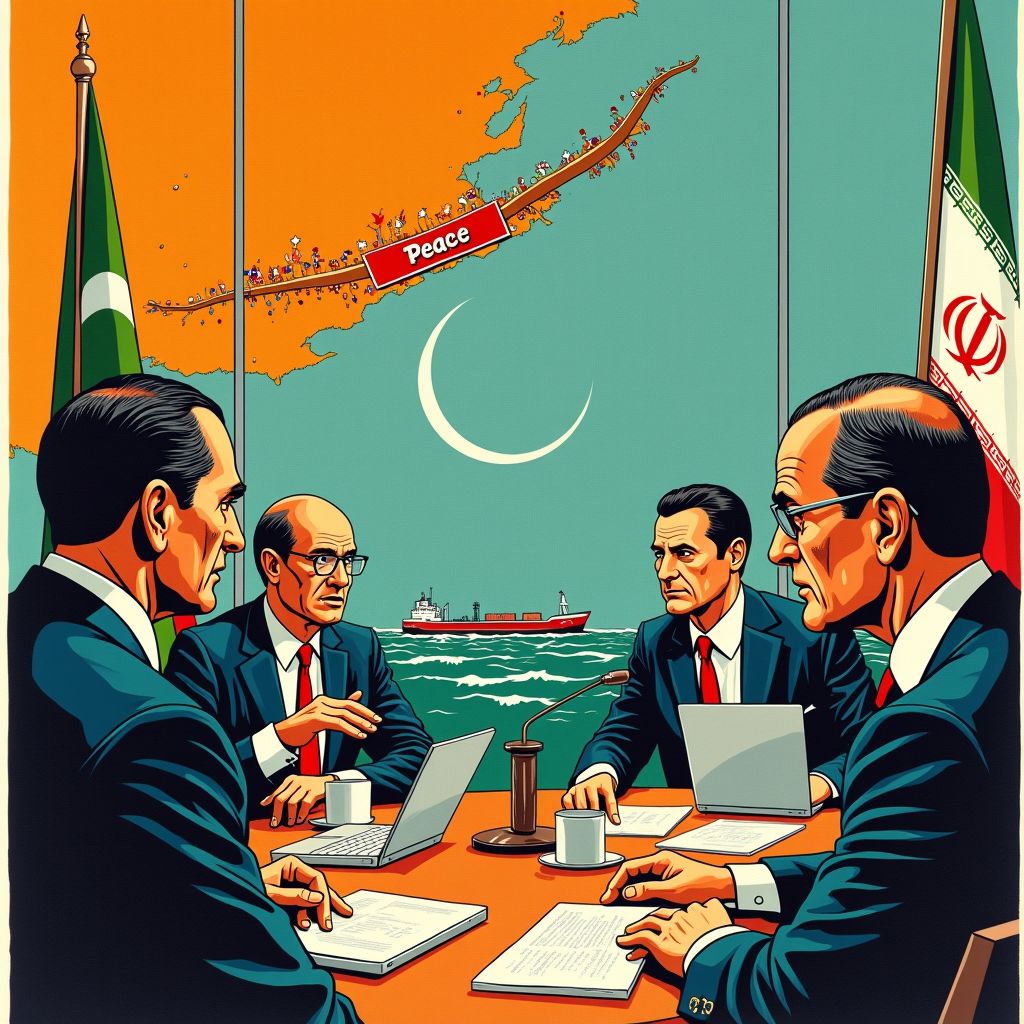 pakistan stelt vredesplan voor om vs-israël oorlog met iran te stoppen