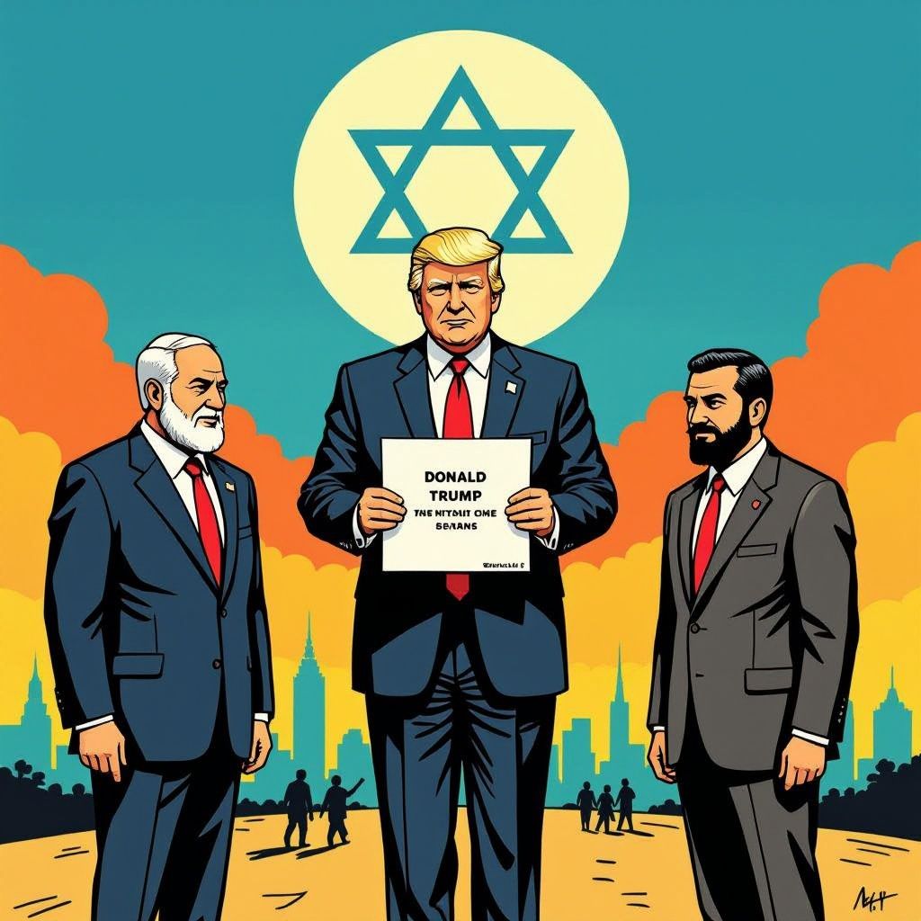 trump presenteert nieuw staakt-het-vuren tussen israël en hezbollah