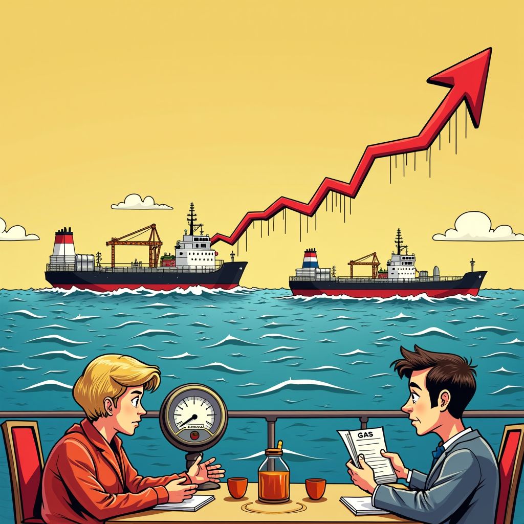 Gasprijs schiet omhoog na escalatie in Midden-Oosten