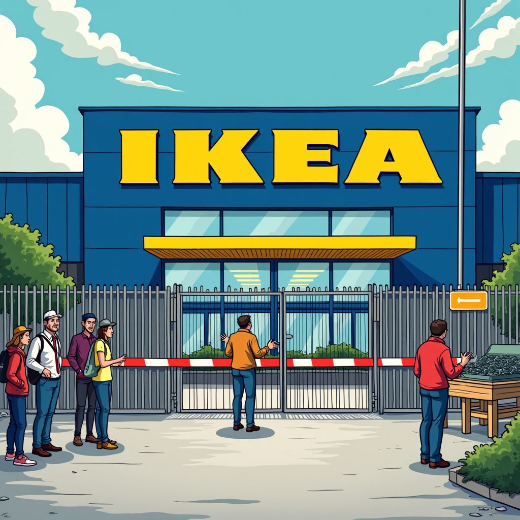 Onverwachte sluiting IKEA Duiven op piekdag