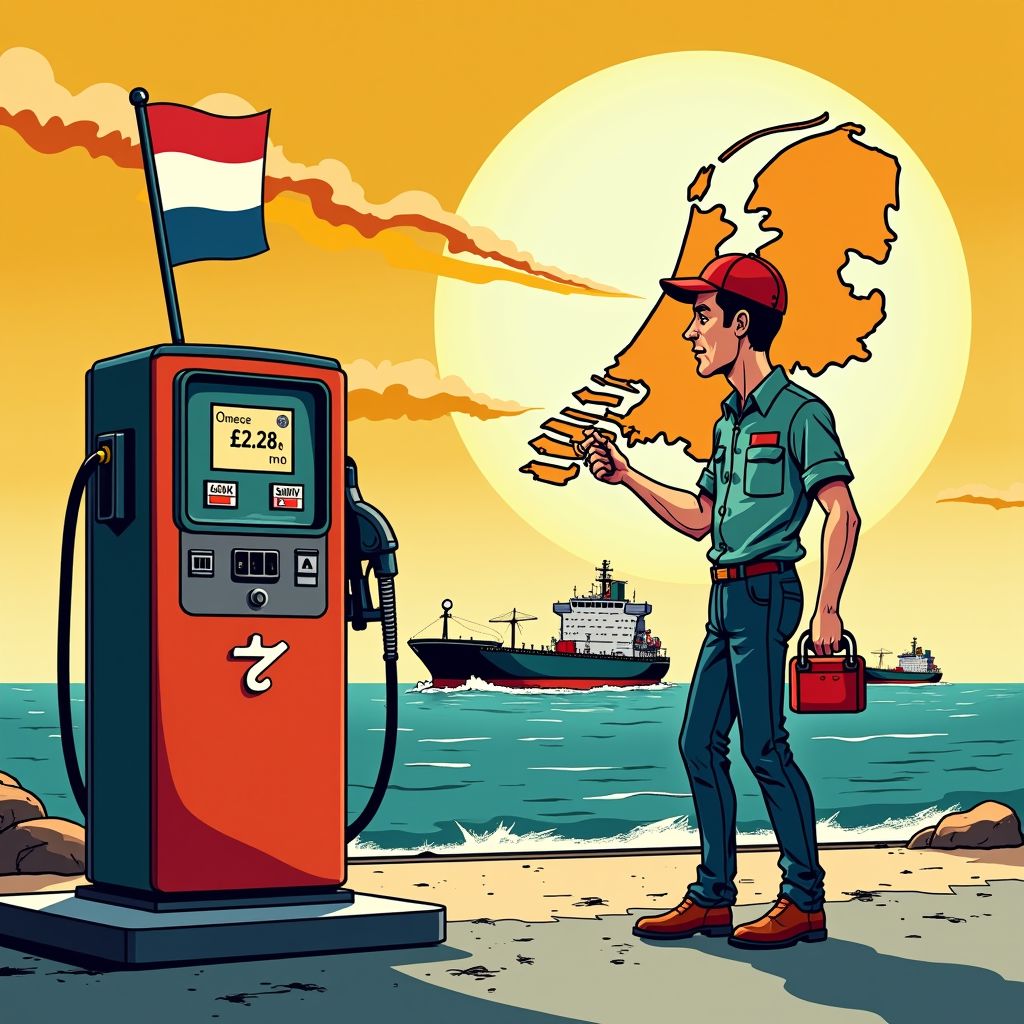 brandstofprijzen in nl bereiken piek van 2,5 jaar