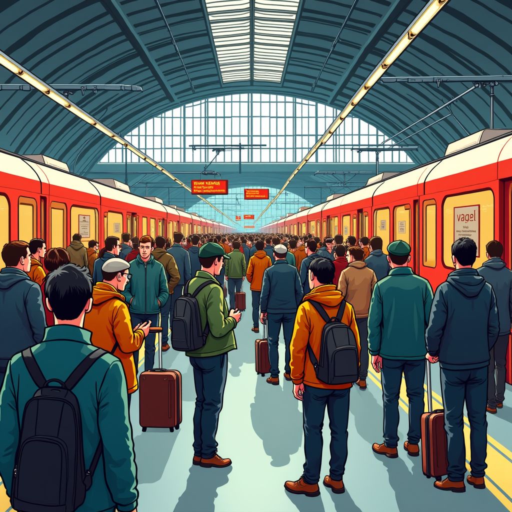 Treinreizigers worstelen met nieuwe stroomstoring tussen Amsterdam en Utrecht