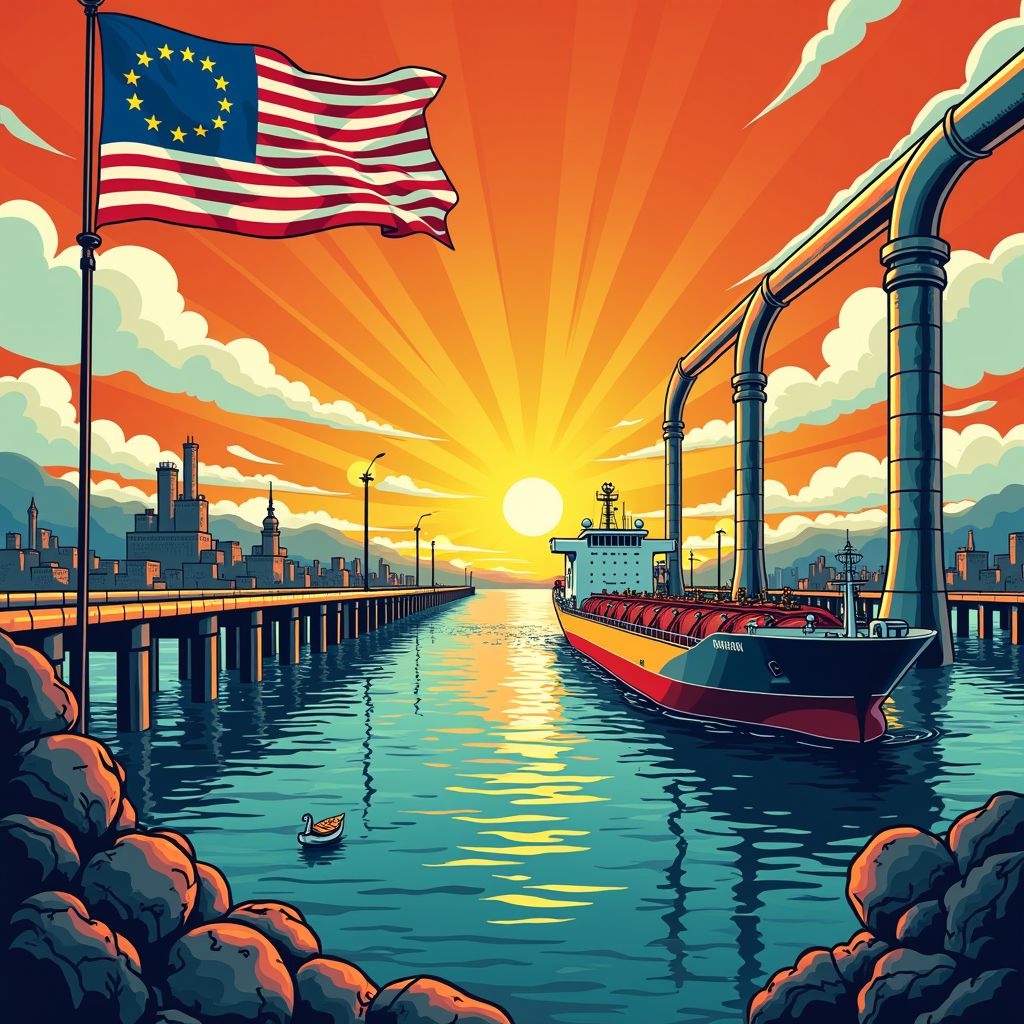 eu's energy lifeline shifts to us amid growing vulnerabilities