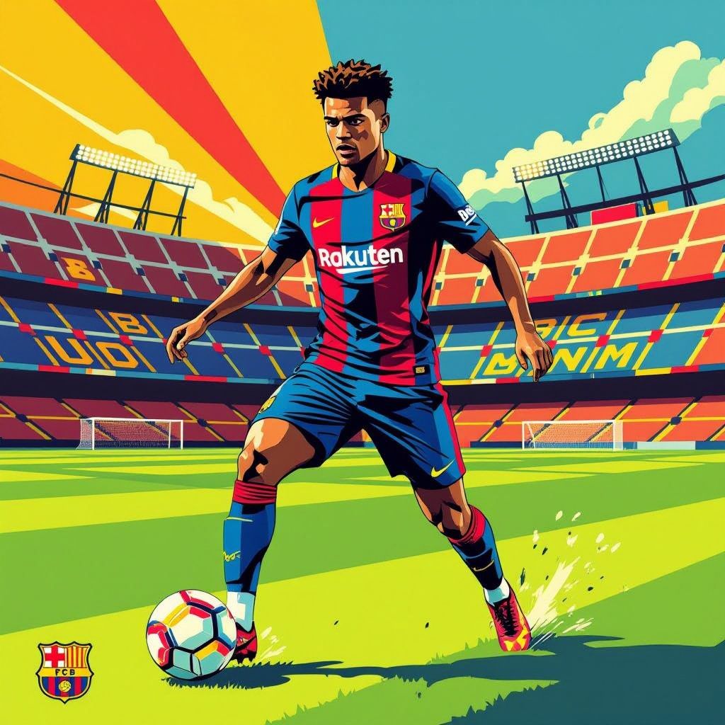 shane kluivert steps into the spotlight at fc barcelona