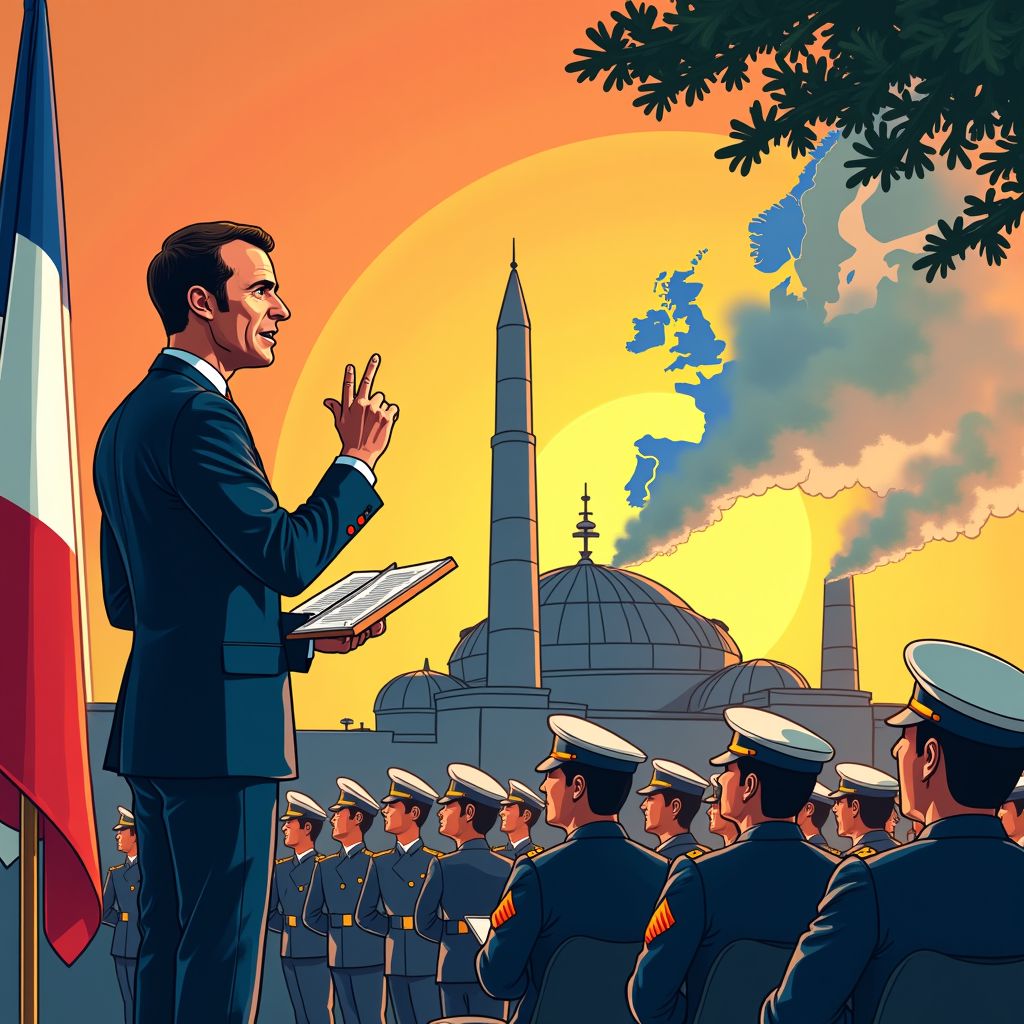 frankrijk versterkt nucleaire arsenaal onder leiding van macron