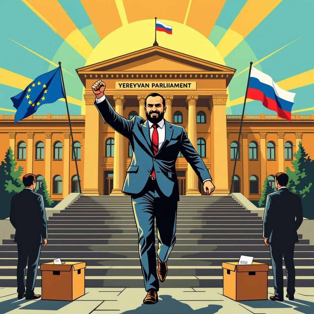 pashinyan bevestigt macht terwijl rusland druk opvoert