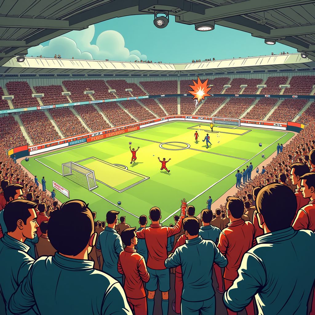 driemaal edvardsen, maar de meeste ophef was al voor aftrap