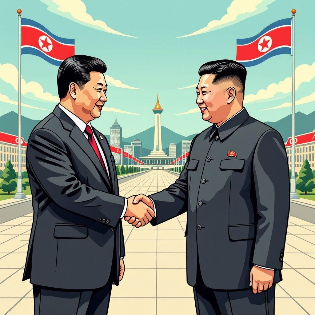 Xi's bezoek aan Noord-Korea: machtsspel in Pyongyang