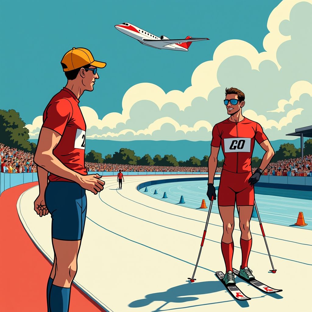 oud-olympier juicht zijn ex toe: 'ik hoop oprecht dat zij goud pakt'