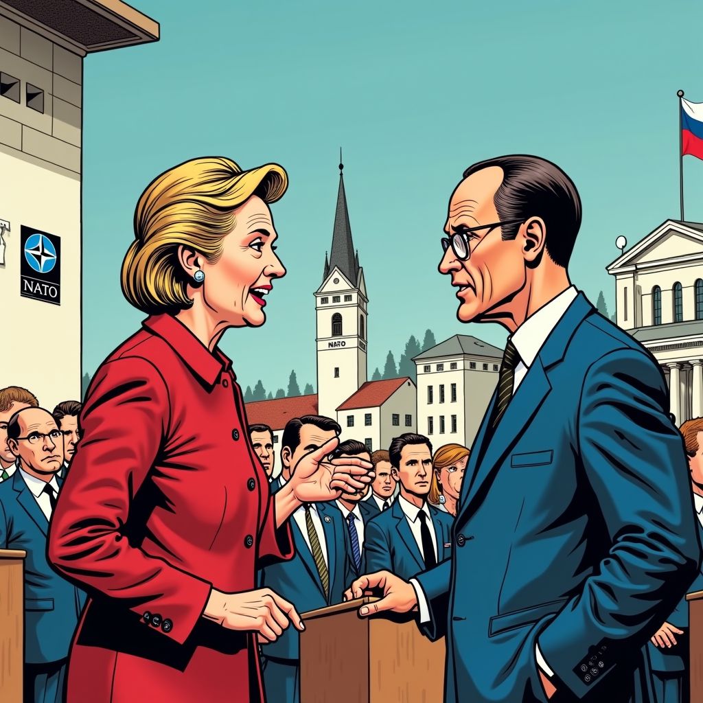 clinton en tsjechische vicepremier botsen fel in münchen