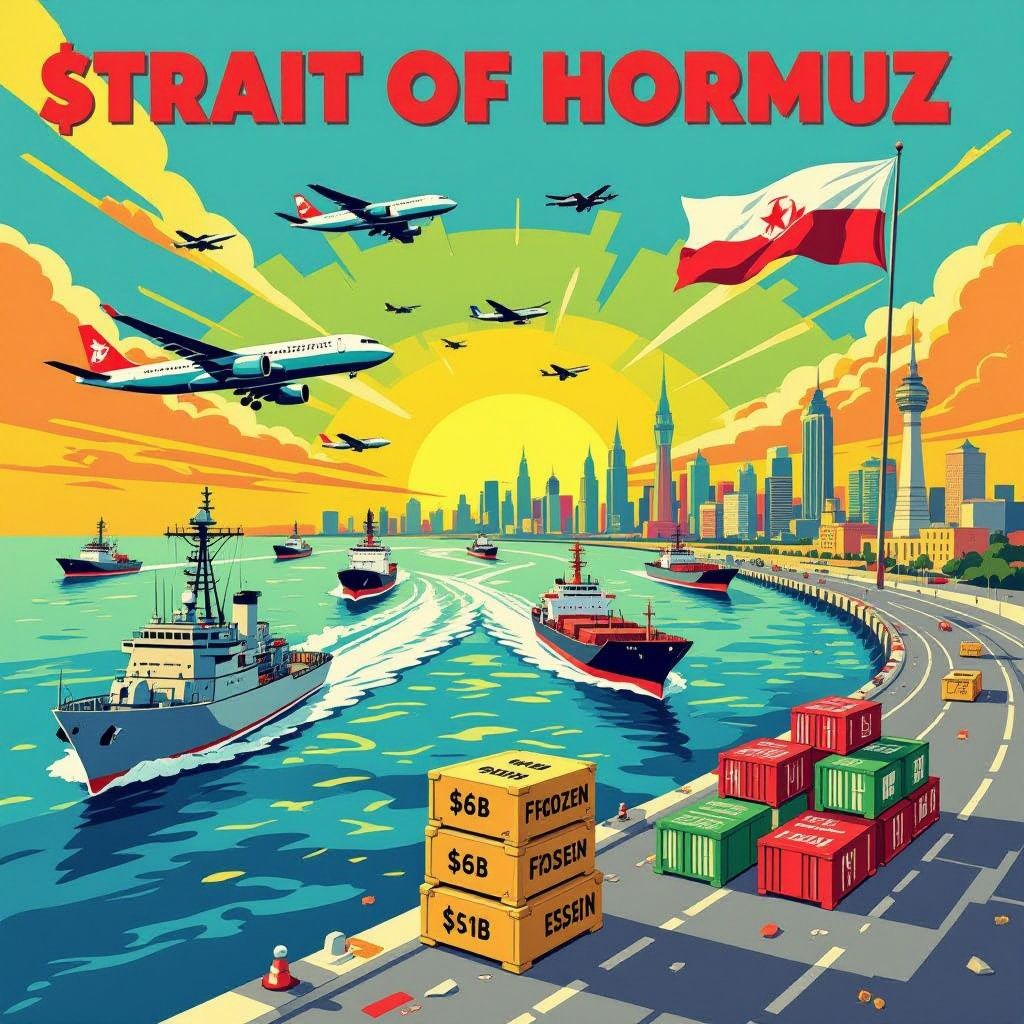 kort stilstandje in geweld maakt doorgang hormuz mogelijk — en gesprekken in doha hervat