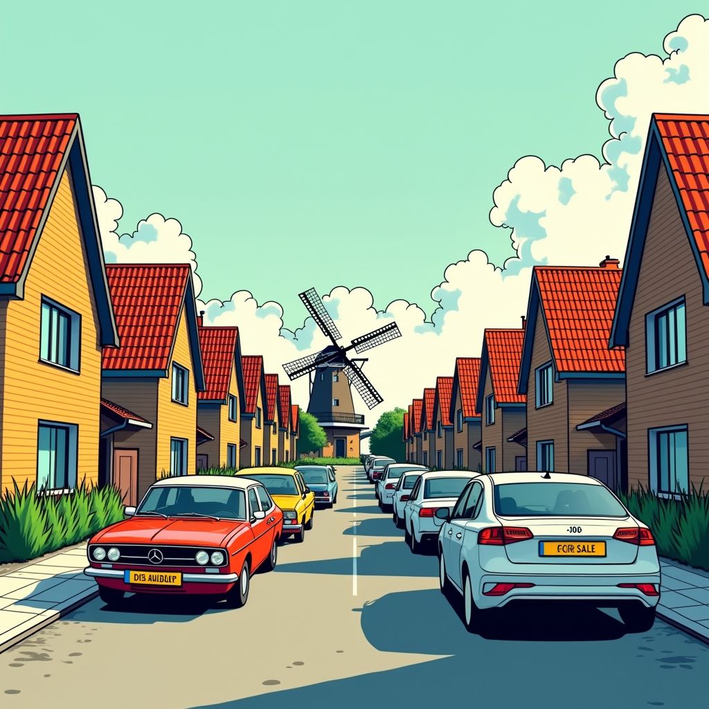 In Moerdijk zit iedereen vast: een dorp dat niet meer bestaat, maar nog niet is verdwenen