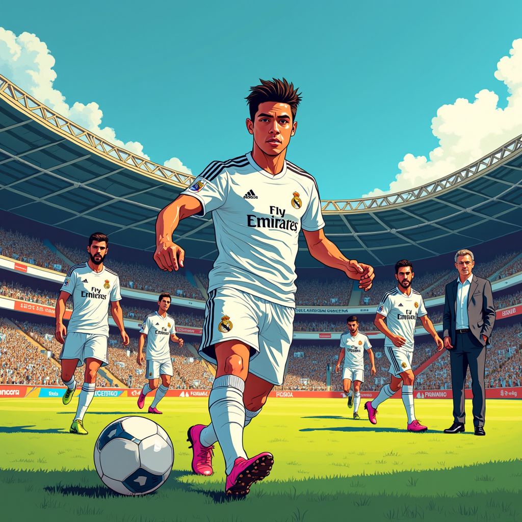 achttienjarige pitarch breekt door bij real madrid