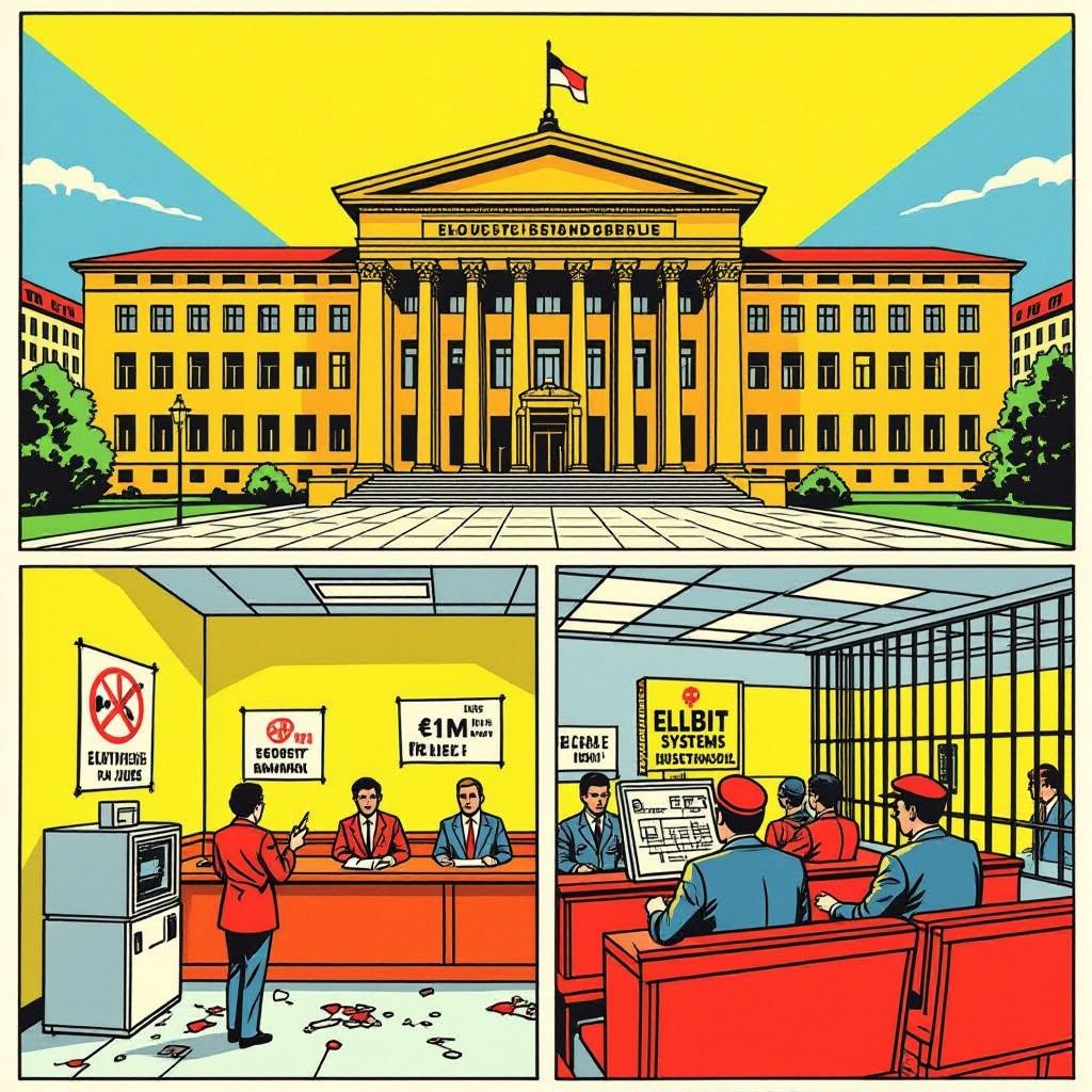 strafzaak tegen 'ulm five' opent in stammheim: sabotage of burgerplicht?