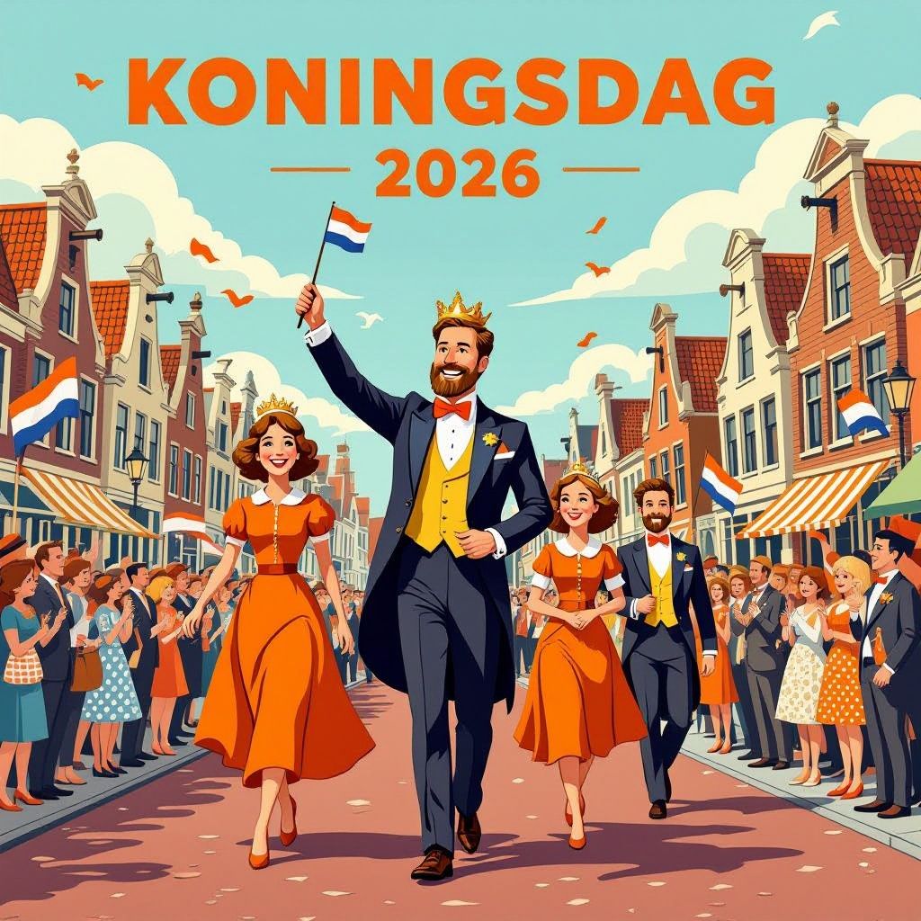 koningsdag 2026 viert gouden jubileum in friese glorie