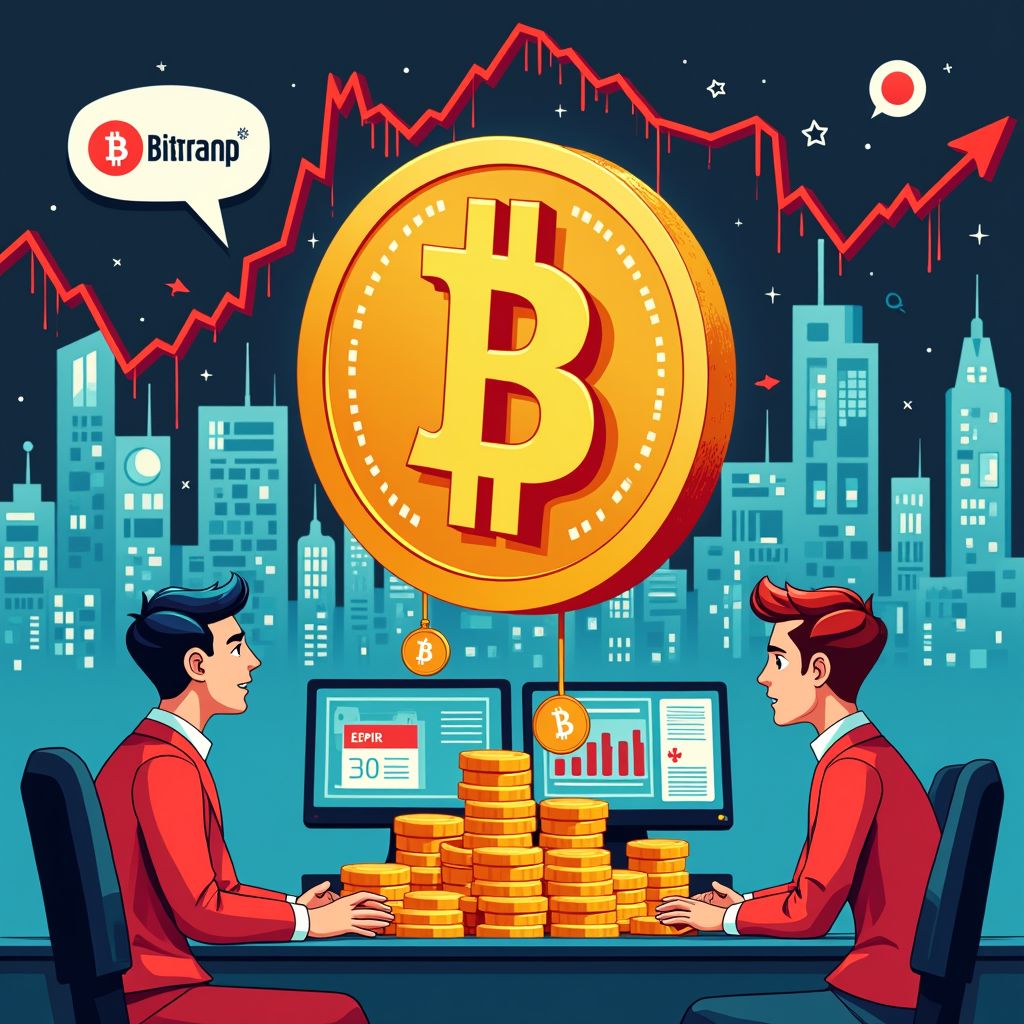 bitcoin onder druk: daling naar 75.555 dollar wekt weinig paniek