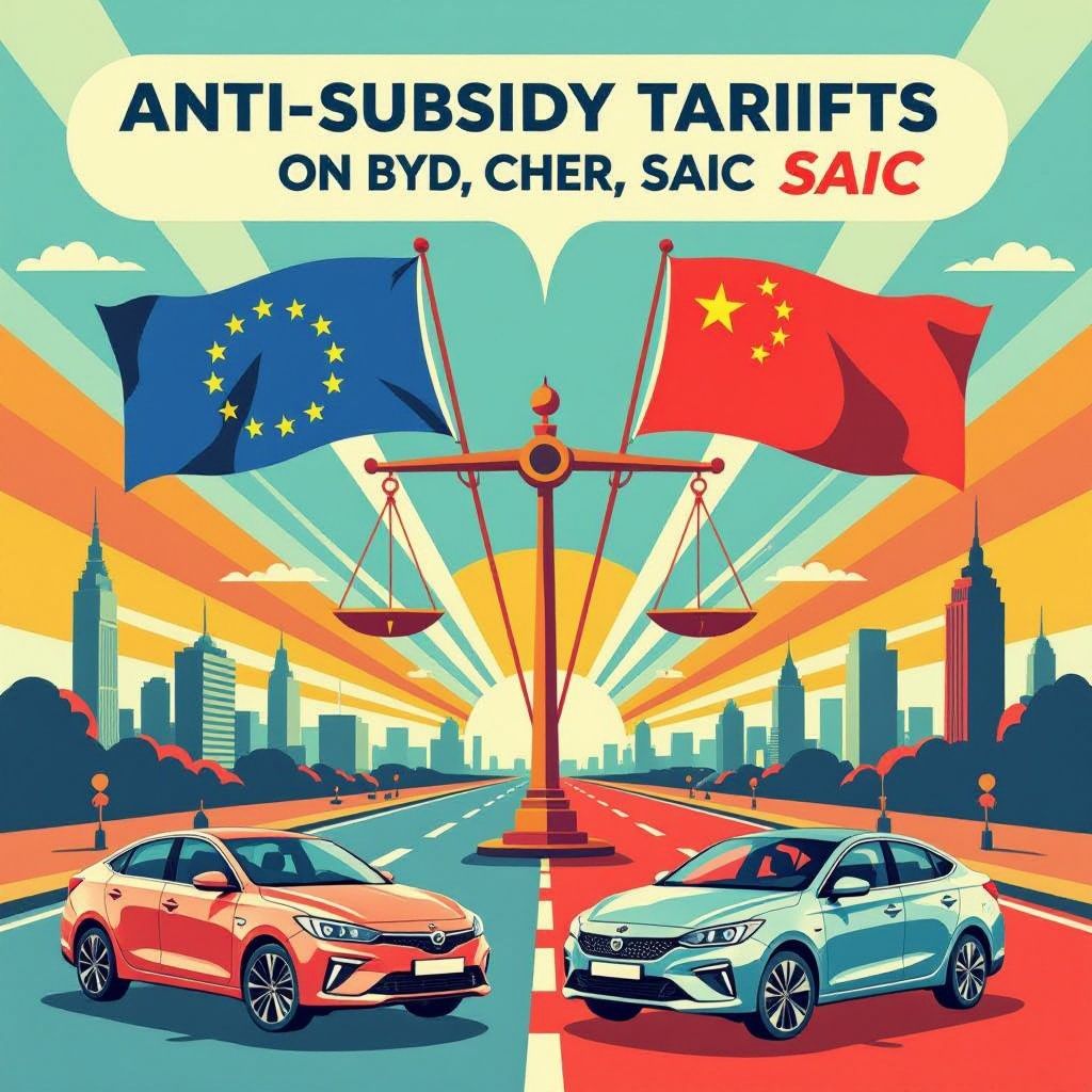 eu bereidt nieuwe douanetarieven voor op chinese hybride auto's