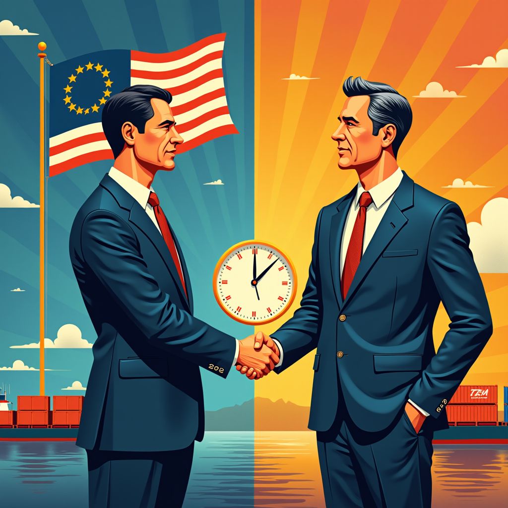 eu ontgrendelt amerikaanse tarieven maar houdt remmen paraat