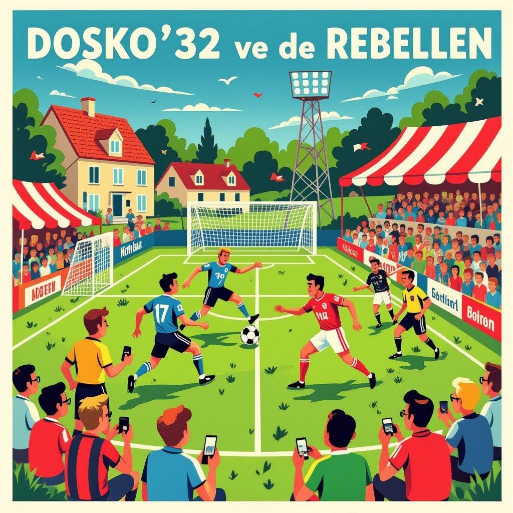 kleine dorpsclub trekt nationale spotlight in epische tv-duel met sterrenelf