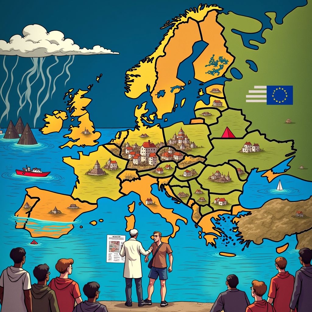 europa waarschuwt: overstromingen tonen prijs van politieke ontkenning