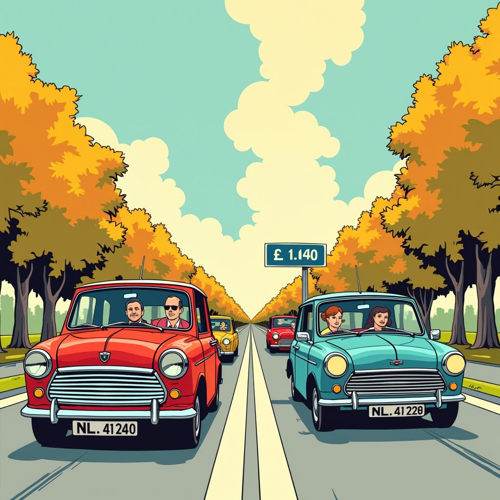 nederlandse autobezitters maken lange rit voor goedkopere benzine