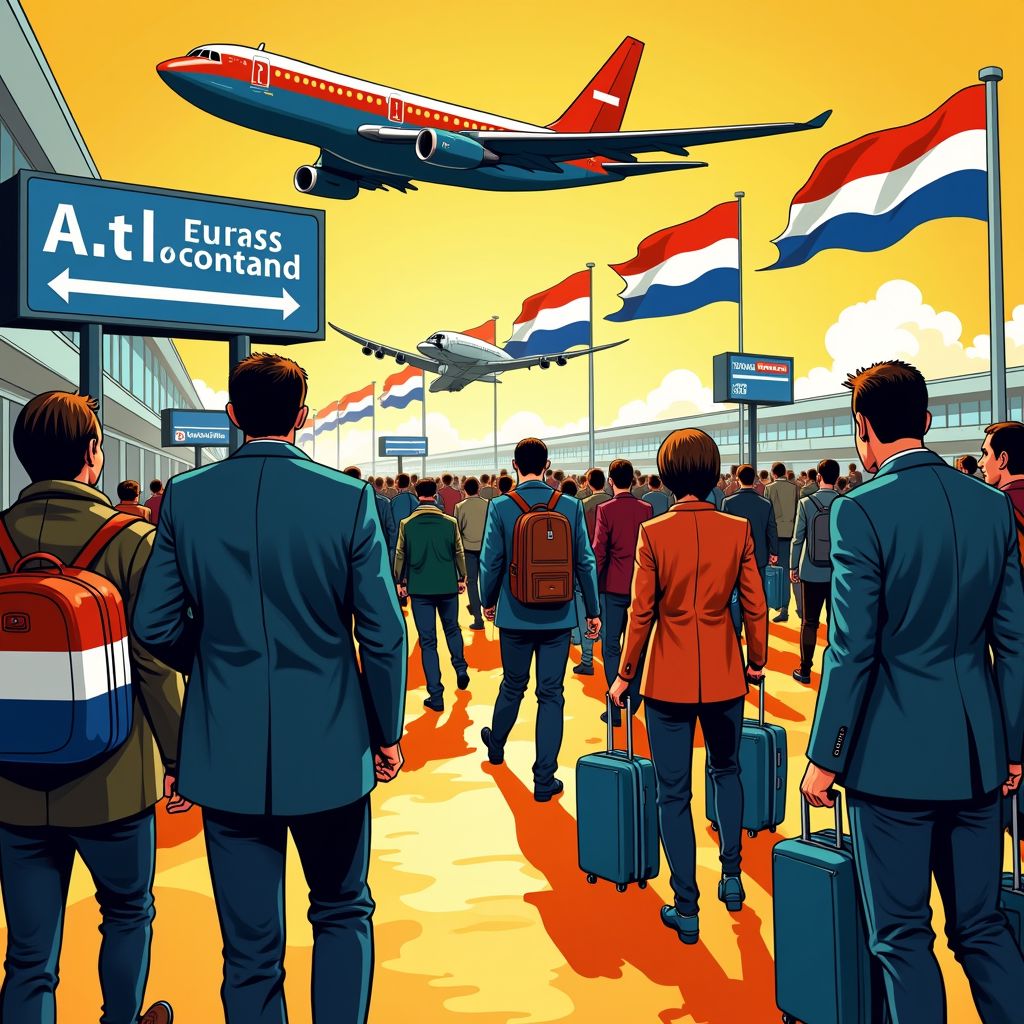 honderden nederlanders proberen weg te komen uit het midden-oosten