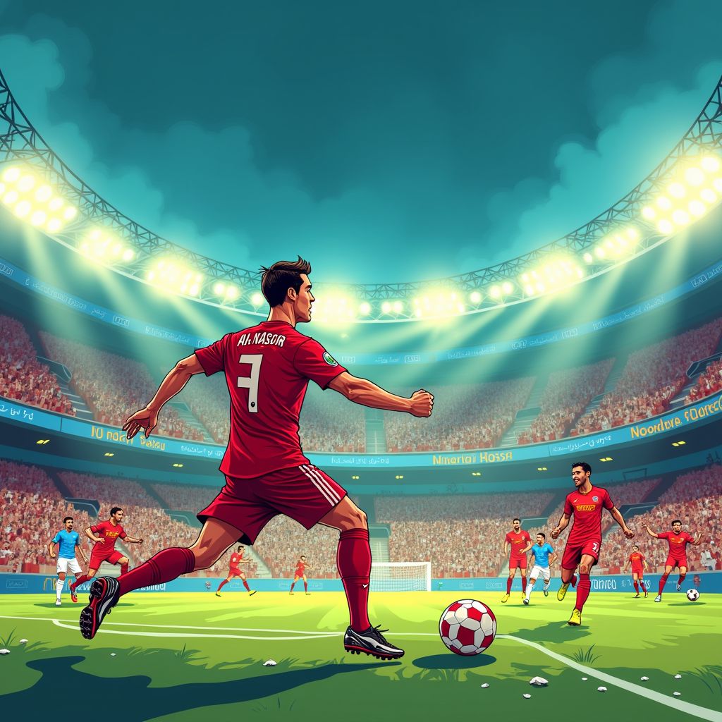 ronaldo keert terug met twee doelpunten en brengt al nassr op koers