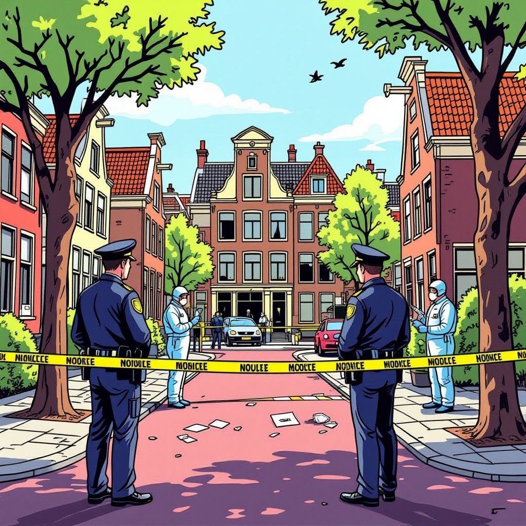 dode vrouw in amsterdam-oost: partner aangehouden