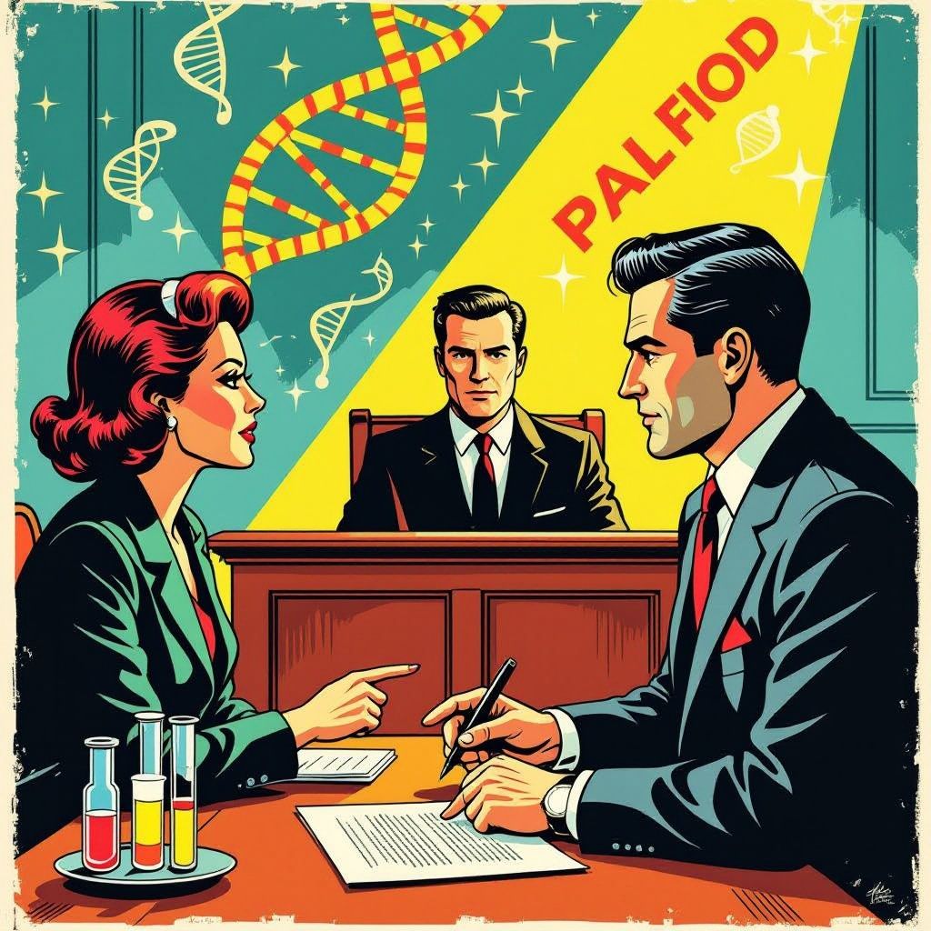 dna en ex-vrouw brengen echte dader naar voren