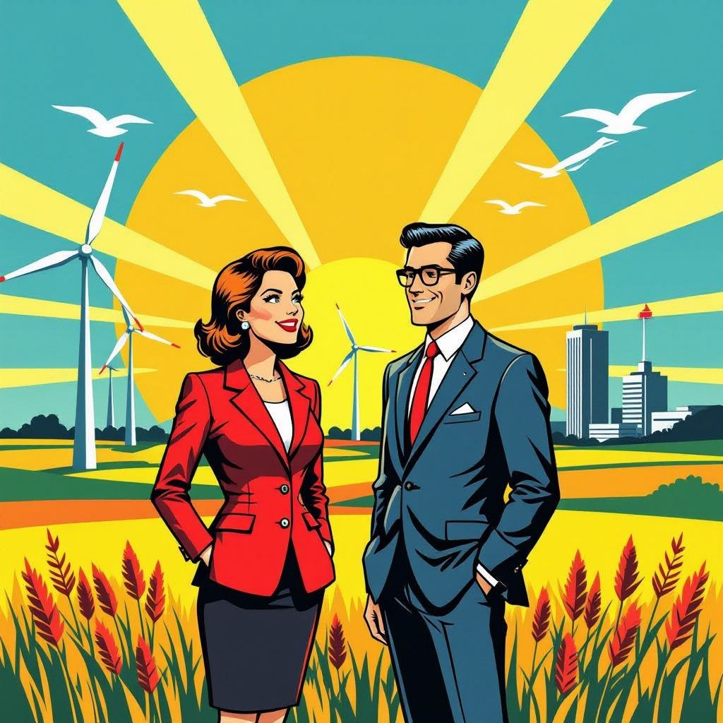 een nieuwe wind blaast door de polder