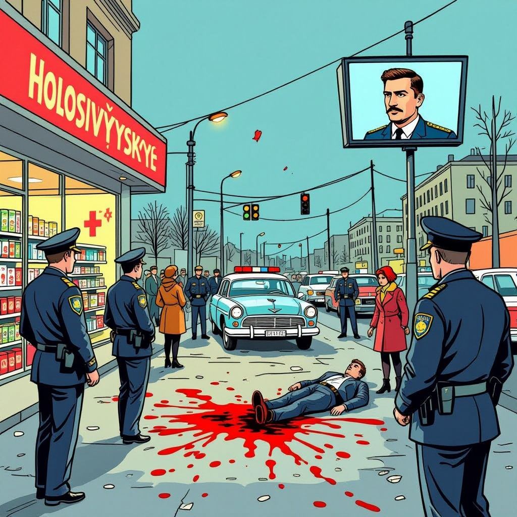 schok in kyiv na dodelijke schietpartij in supermarkt