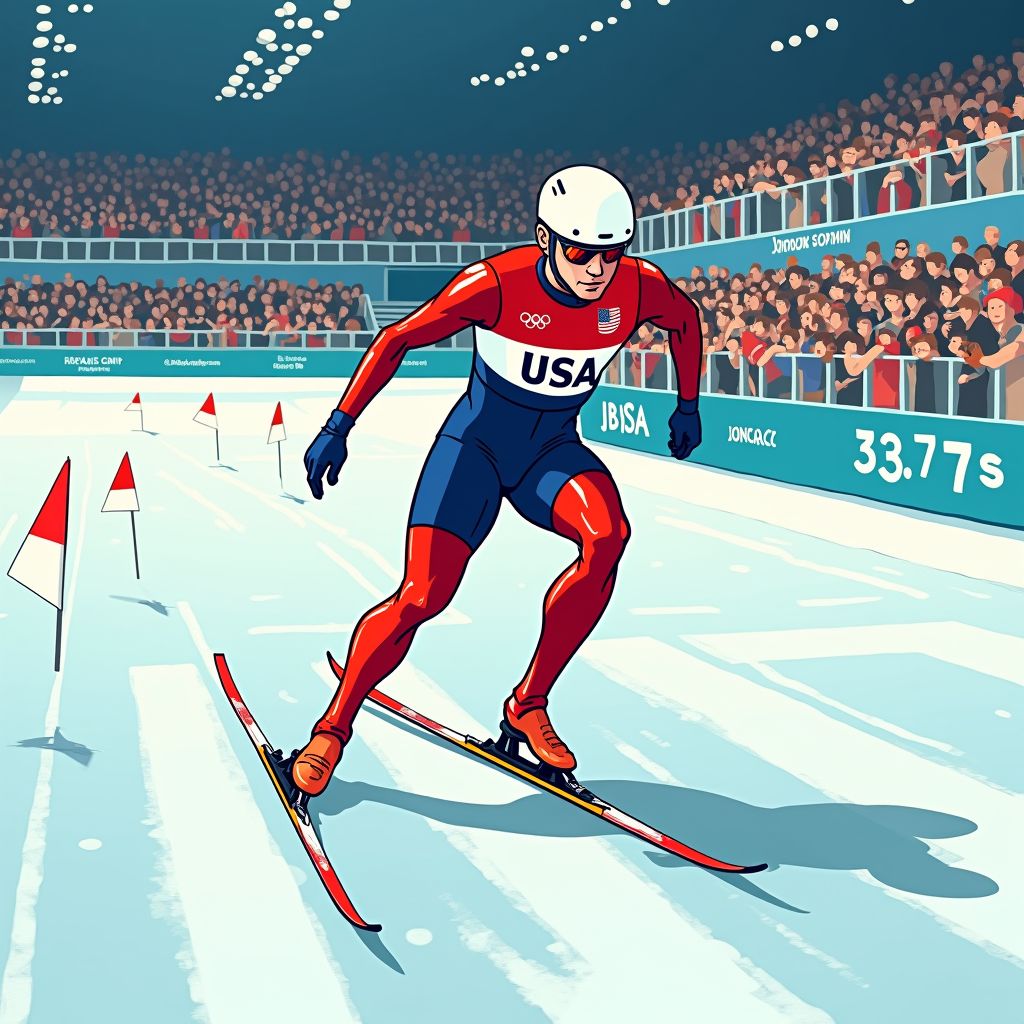 amerikaanse storm op de 500 meter