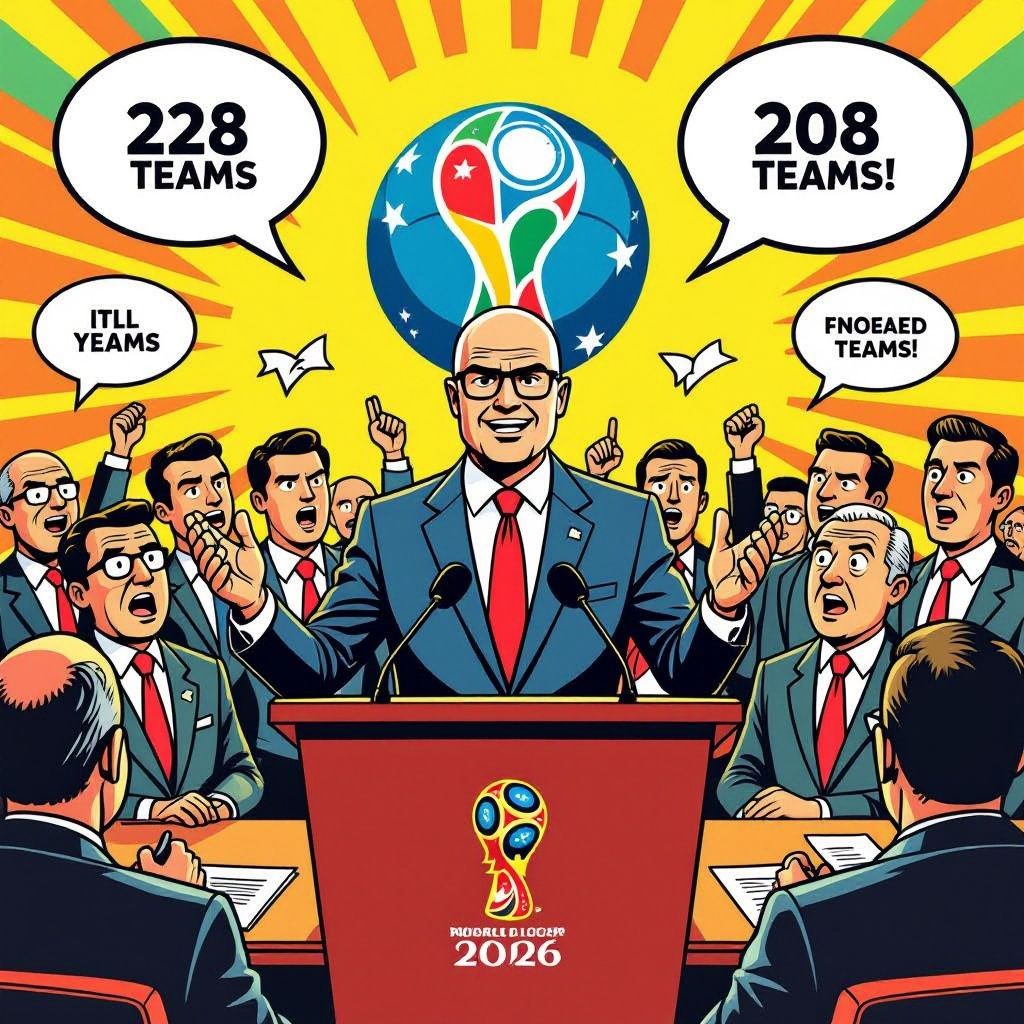 fifa-baas infantino onder vuur na opmerkingen over italië en wk 2026