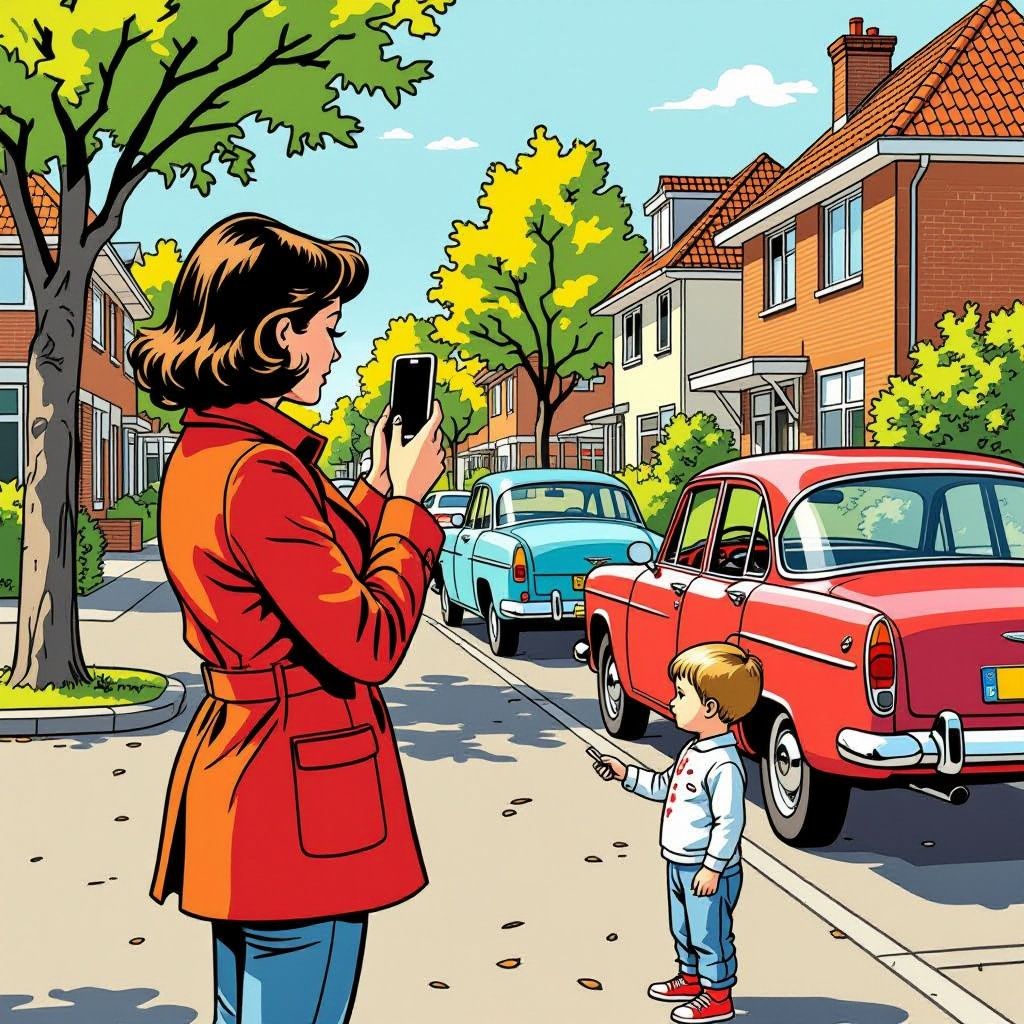 vrouw filmt zichzelf terwijl ze tientallen auto's bekrast in eemnes