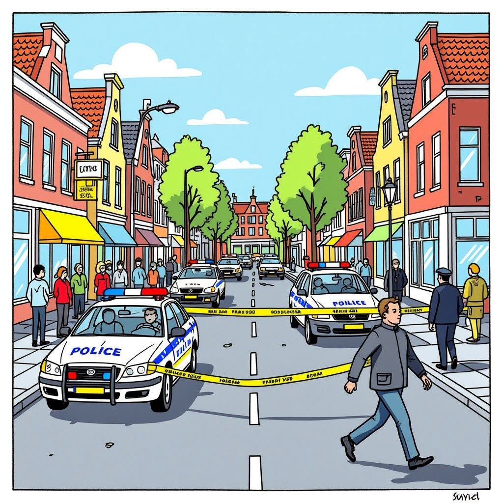 verdachte voortvluchtig na steekincident in ter apel