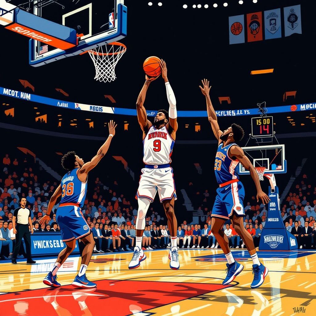 knicks op koers: 2-0 voorsprong na thriller in san antonio